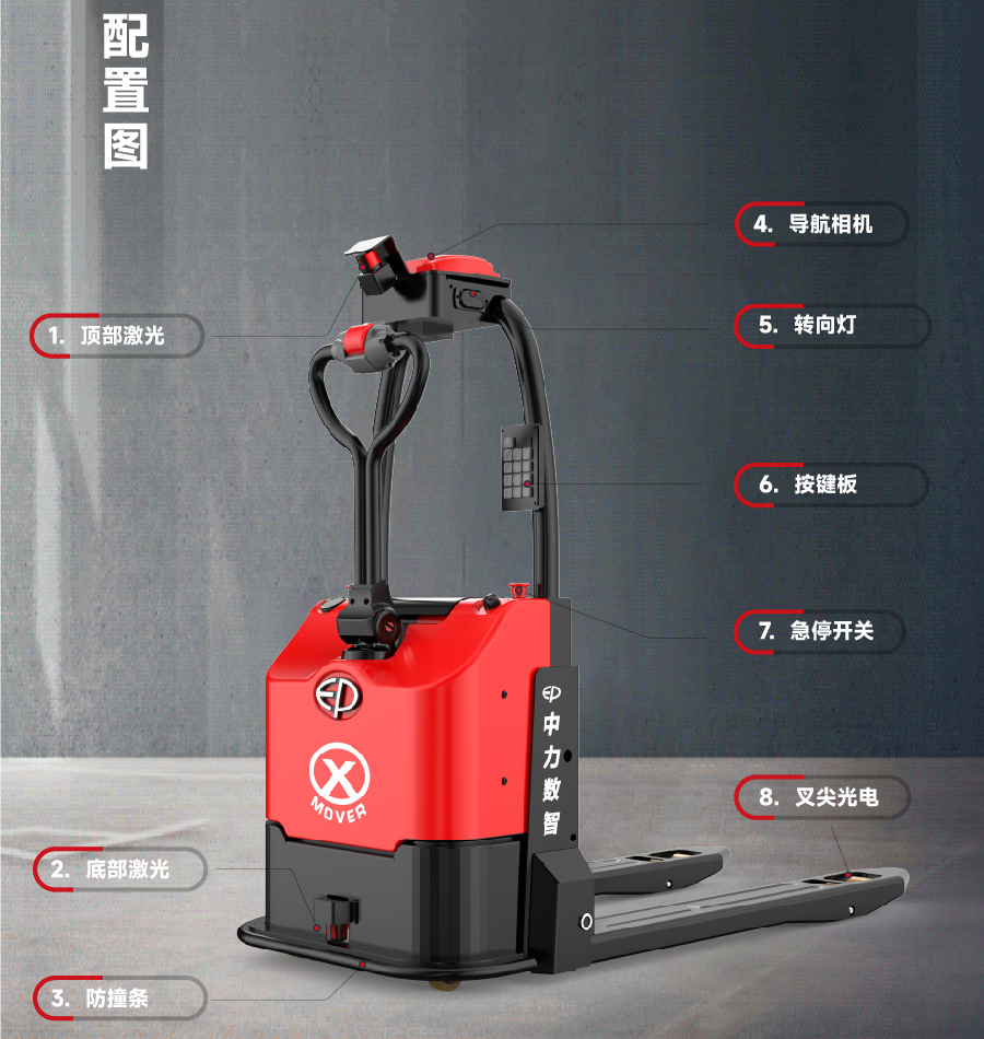 EXP15極簡(jiǎn)自動(dòng)搬運車(chē)